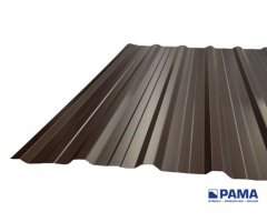 Trapézový plech T18 Plus Pladur, RAL8017, 1,173 x 2,5m