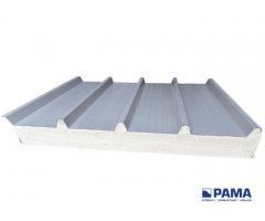 Střešní sendvičový PIR panel TD5; 100 mm;1000x8000mm